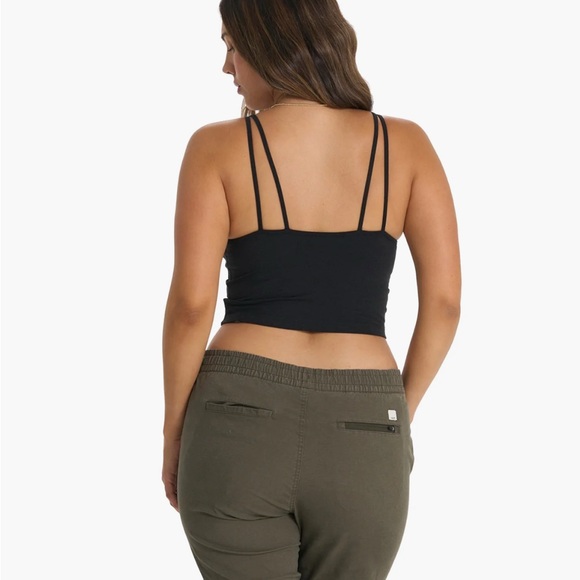 Vuori Black Heather Halo Performance Top - Picture 4 of 4